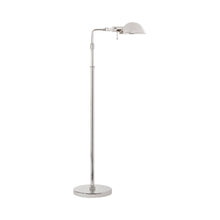 Load image into Gallery viewer, Fairfield Floor Lamp in Polished Nickel.
