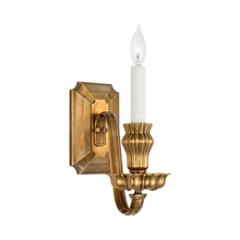Load image into Gallery viewer, Falaise Wall Light in Natural Brass (1-Light).
