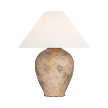 Load image into Gallery viewer, Fischer Table Lamp in Rustic Terracotta.
