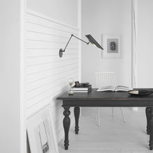 Load image into Gallery viewer, Flore Wall Light in living room.
