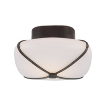 Load image into Gallery viewer, Fondant LED Flush Mount Ceiling Light in Gun Metal (7.75-Inch).
