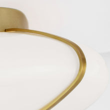 Load image into Gallery viewer, Fondant LED Flush Mount Ceiling Light in Detail.
