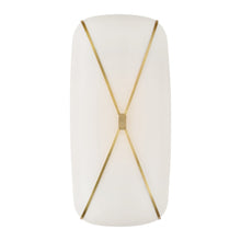 Load image into Gallery viewer, Fondant LED Linear Bath Wall Light in Soft Brass (24-Inch).
