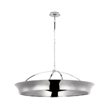 Load image into Gallery viewer, Garland LED Chandelier in Polished Nickel (40-Inch).
