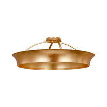 Load image into Gallery viewer, Garland LED Flush Mount Ceiling Light in Gild (30-Inch).
