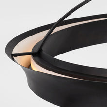 Load image into Gallery viewer, Garland LED Flush Mount Ceiling Light in Detail.
