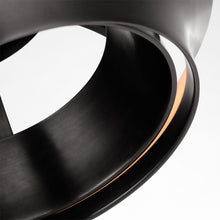 Load image into Gallery viewer, Garland LED Semi Flush Mount Ceiling Light in Detail.
