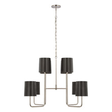 Load image into Gallery viewer, Go Lightly Chandelier in Polished Nickel/Bronze(Extra Large).
