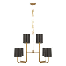 Load image into Gallery viewer, Go Lightly Chandelier in Soft Brass/Bronze(Extra Large).
