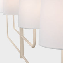Load image into Gallery viewer, Go Lightly Linear Chandelier in Detail.
