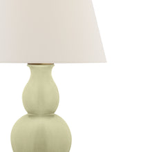 Load image into Gallery viewer, Gourd Table Lamp in Detail.
