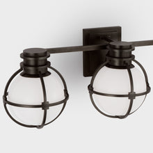 Load image into Gallery viewer, Gracie Bath Wall Light in Detail.
