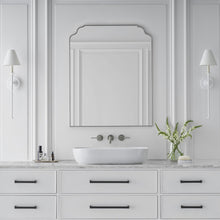 Load image into Gallery viewer, Gracie LED Double Wall Light in bathroom.
