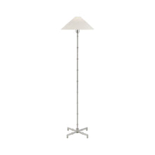 Load image into Gallery viewer, Grenol Floor Lamp in Polished Nickel.
