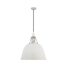 Load image into Gallery viewer, Gunner Pendant Light in White (22-Inch).
