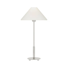 Load image into Gallery viewer, Hackney LED Table Lamp in Polished Nickel.
