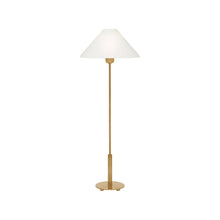 Load image into Gallery viewer, Hackney Table Lamp in Hand-Rubbed Antique Brass (23-Inch).
