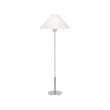 Load image into Gallery viewer, Hackney Table Lamp in Polished Nickel (23-Inch).
