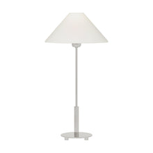Load image into Gallery viewer, Hackney Table Lamp in Polished Nickel (31.75-Inch).
