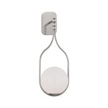 Load image into Gallery viewer, Jodo LED Wall Light in Polished Nickel.
