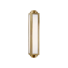 Load image into Gallery viewer, Keating Bath Wall Light in Natural Brass (Medium).
