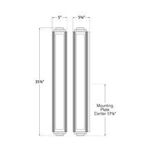 Load image into Gallery viewer, Keating Bath Wall Light - line drawing.
