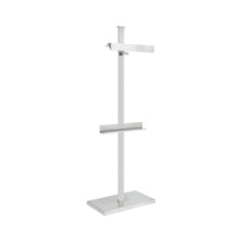 Load image into Gallery viewer, Langham LED Floor Lamp in Polished Nickel.
