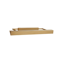 Load image into Gallery viewer, Langham LED Picture Light in Natural Brass (Medium).
