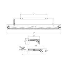 Load image into Gallery viewer, Langham LED Picture Light - line drawing.
