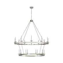 Load image into Gallery viewer, Launceton Grand Chandelier in Polished Nickel (65-Inch).
