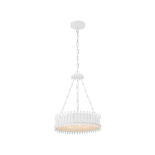 Load image into Gallery viewer, Leslie Chandelier in Plaster White (Small).
