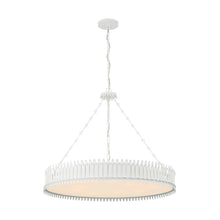 Load image into Gallery viewer, Leslie Chandelier in Plaster White (Large).
