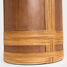 Load image into Gallery viewer, Lignum Table Lamp in Detail.
