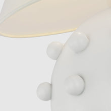 Load image into Gallery viewer, Linden Orb Table Lamp in Detail.
