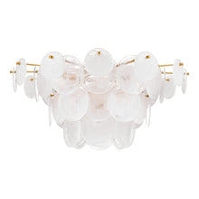 Load image into Gallery viewer, Loire Flush Mount Ceiling Light in Gild/White(Grande).
