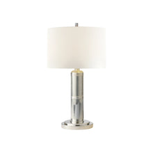 Load image into Gallery viewer, Longacre Table Lamp in Polished Nickel (Small).
