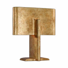 Load image into Gallery viewer, Lotura LED Table Lamp in Museum Gild.
