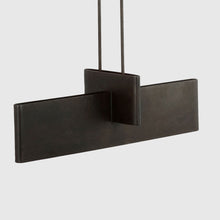 Load image into Gallery viewer, Lotura Linear LED Pendant Light in Detail.
