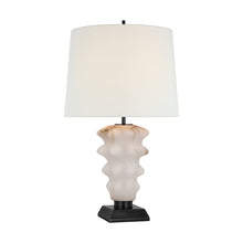 Load image into Gallery viewer, Luxor Table Lamp in Alabaster/Bronze (Large).
