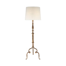 Load image into Gallery viewer, Madeleine Floor Lamp in Gilded Iron.
