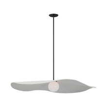 Load image into Gallery viewer, Mahalo LED Single Pendant Light in Bronze (Matte White/40-Inch).
