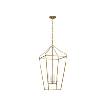 Load image into Gallery viewer, Malloy Pendant Light in Gilded Iron (18.5-Imch).
