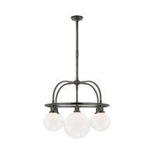Load image into Gallery viewer, McCarren Chandelier in Bronze.
