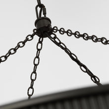 Load image into Gallery viewer, Menil LED Ring Chandelier in Detail.
