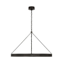 Load image into Gallery viewer, Menil LED Ring Chandelier in Detail.

