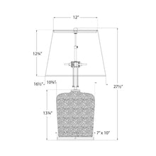 Load image into Gallery viewer, Mimi Table Lamp - line drawing.

