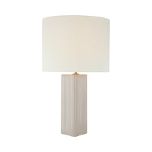 Load image into Gallery viewer, Mishca Table Lamp in Ivory (Large).
