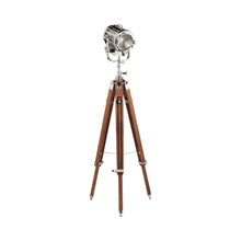 Load image into Gallery viewer, Montauk Floor Lamp in Mahogany.
