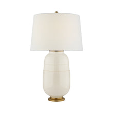Load image into Gallery viewer, Newcomb Table Lamp in Ivory.
