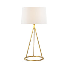 Load image into Gallery viewer, Nina Table Lamp in Gilded Iron.
